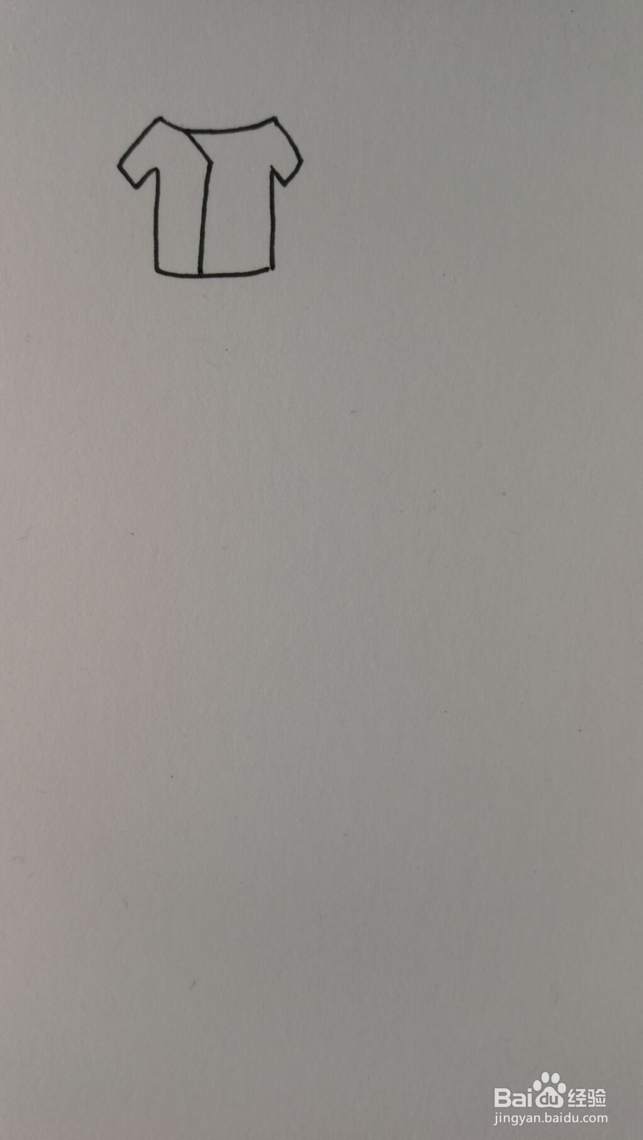 衣服的简笔画之画法二十一