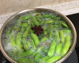 制作煮毛豆不变色