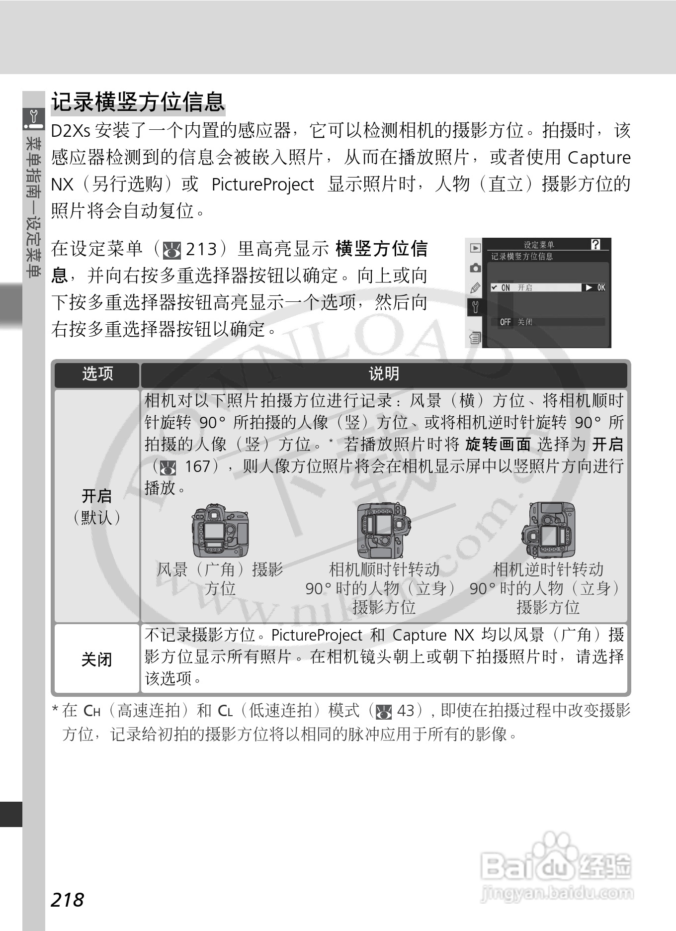 尼康D2Xs数码相机使用说明书:[24]