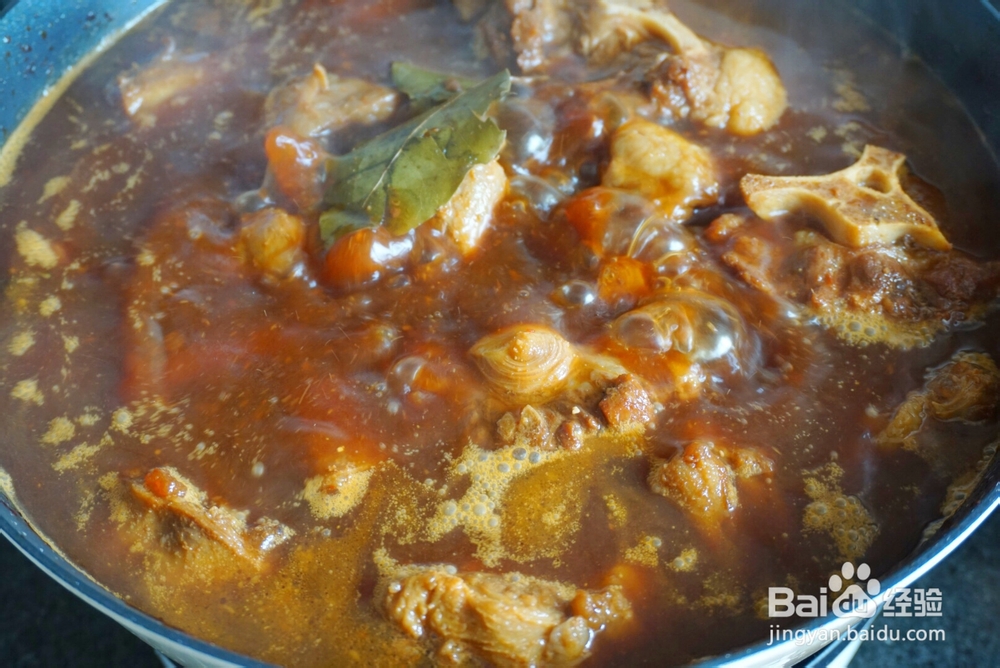 酱烧牛尾美食教程!