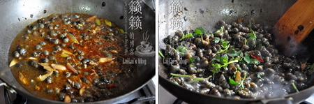 焖酥软又透味的美味炒螺三步养成-酒香炒螺