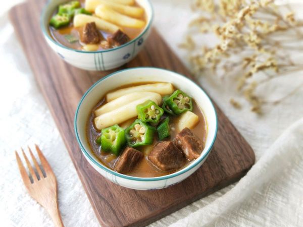 牛肉沙茶煨年糕(冬季你需要的暖与香)