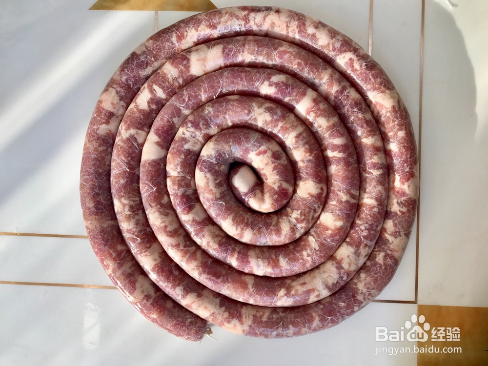 美味可口的香肠