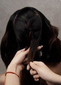 缔造纯美新娘的简单盘发教程