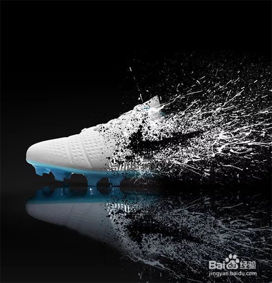 Phootshop如何制作超酷的动感喷溅运动鞋