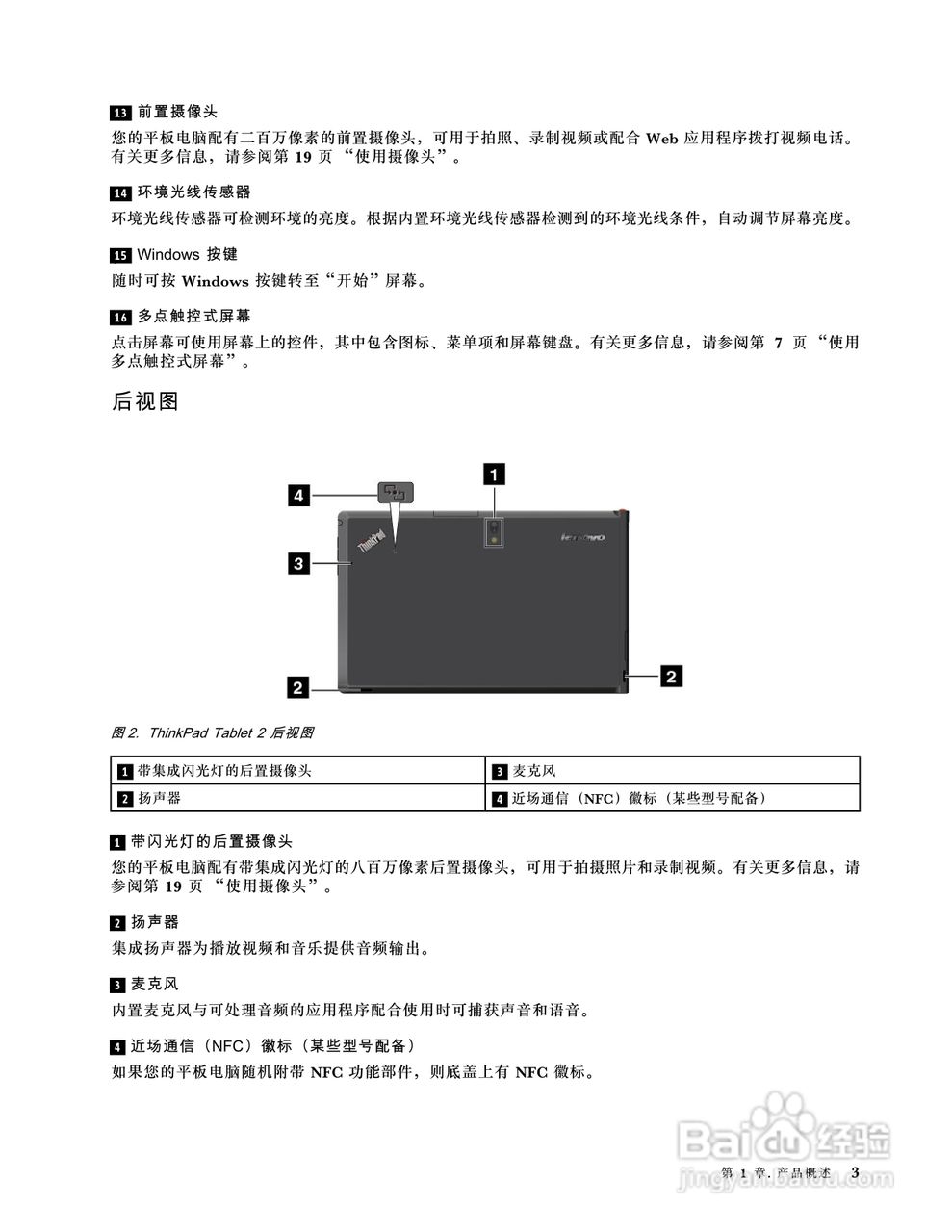 IBM ThinkPad tablet2笔记本电脑说明书:[2]