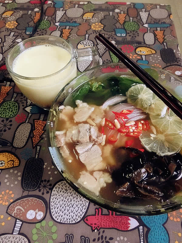 汤头柠酸乌冬面