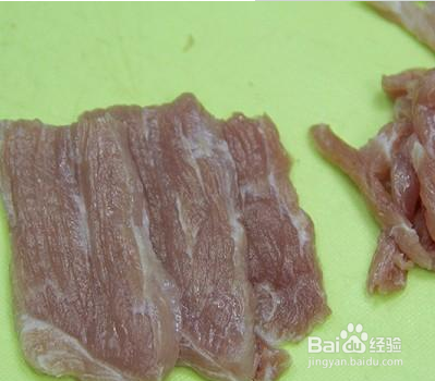 京酱肉丝的做法