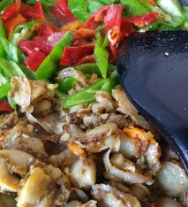 香辣过瘾的炒扇贝肉