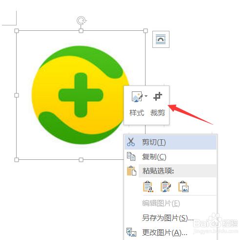 怎么裁剪word中的图片