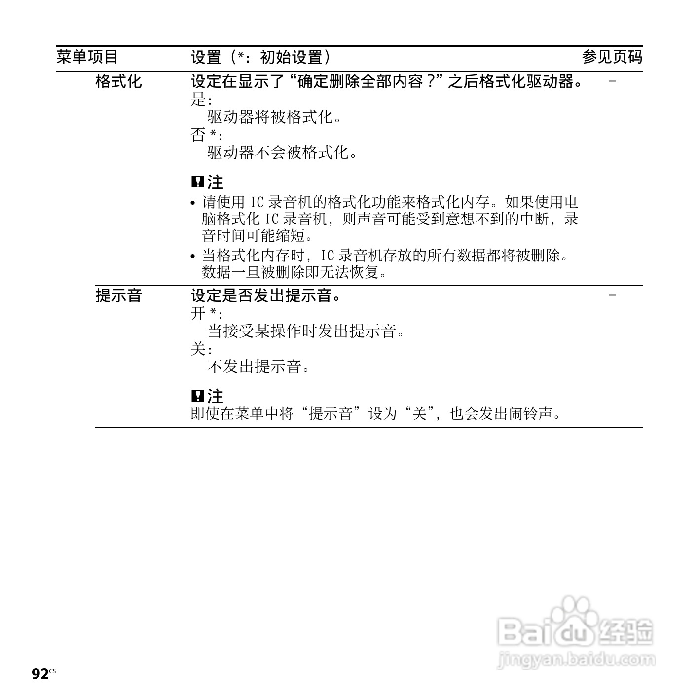 索尼ICD-SX750数码录音笔使用说明书:[10]