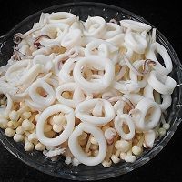 私房菜之清蒸金针鱿鱼圈的秘制做法