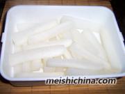 橙汁萝卜条制作