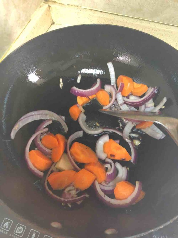 咖喱猪排饭的做法