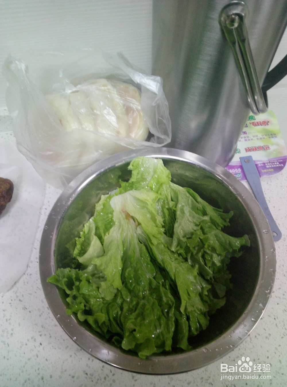 快速烤鸭肉夹馍的制作方法