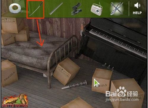 逃出老旧仓库攻略