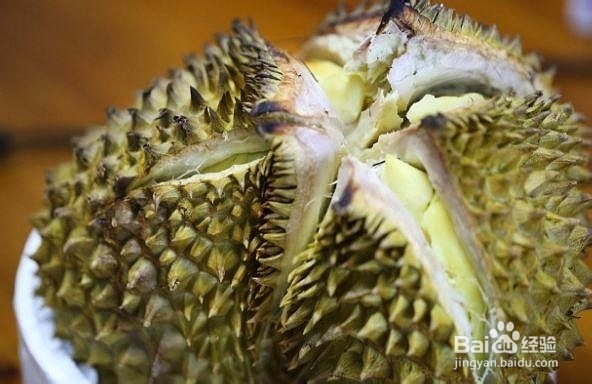 榴莲怎么开壳