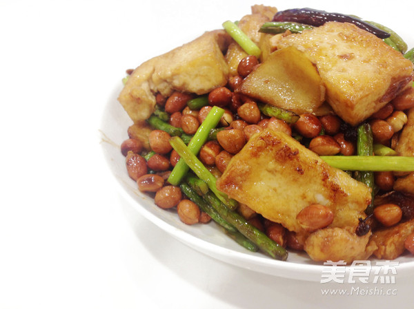 百年历史、坊间名菜--宫爆豆腐