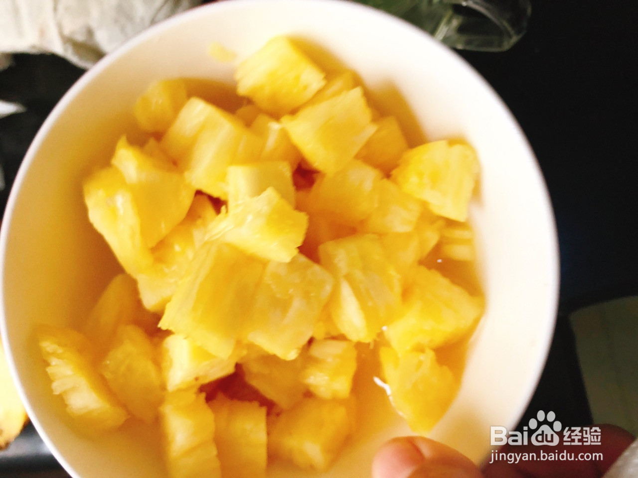 菠萝炒饭的做法
