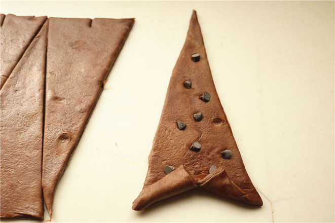 巧克力可颂的做法