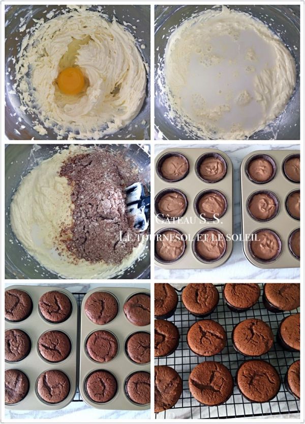 翻糖花巧克力马芬