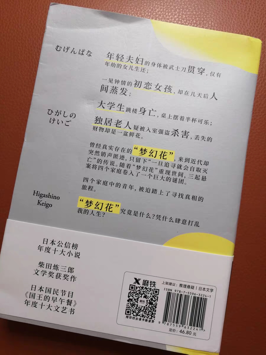 好书推荐!四本东野圭吾的悬疑小说,推荐给大家。