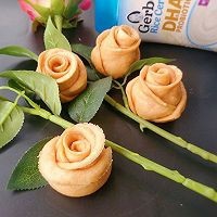 香槟玫瑰馒头（宝宝辅食）