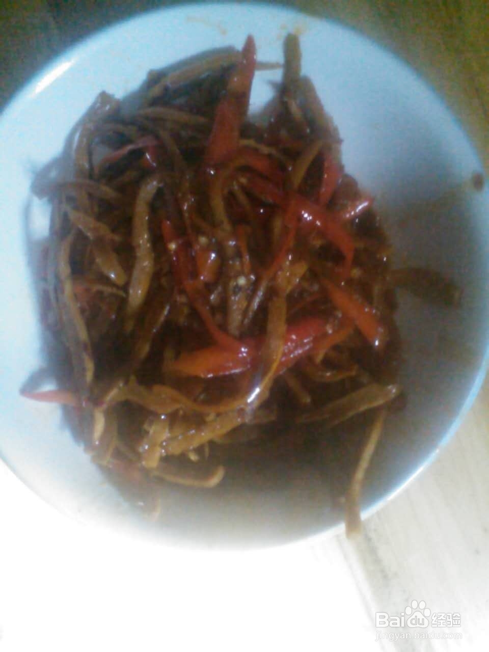 香辣爆炒鱿鱼丝