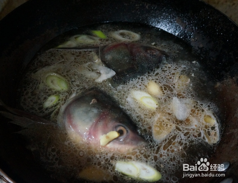 精品美食---鱼头炖豆腐：[4]经典美食