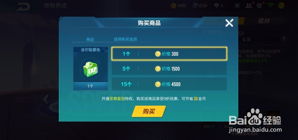 qq飞车手游怎么升级宠物等级