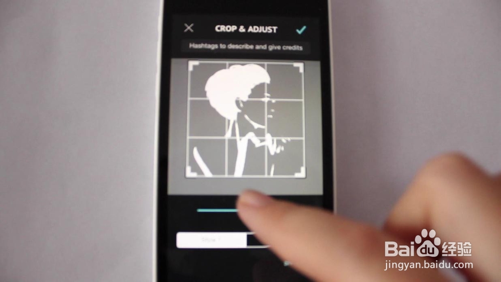 用手机程序DIY剪影风格的头像