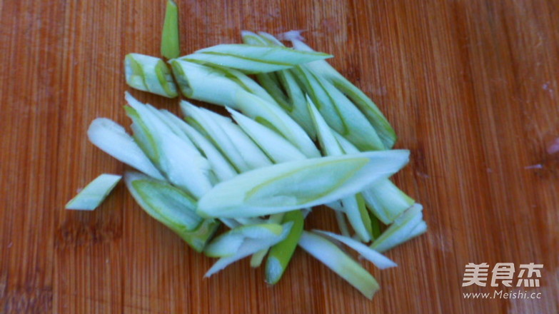 干煸肉丝杏鲍菇