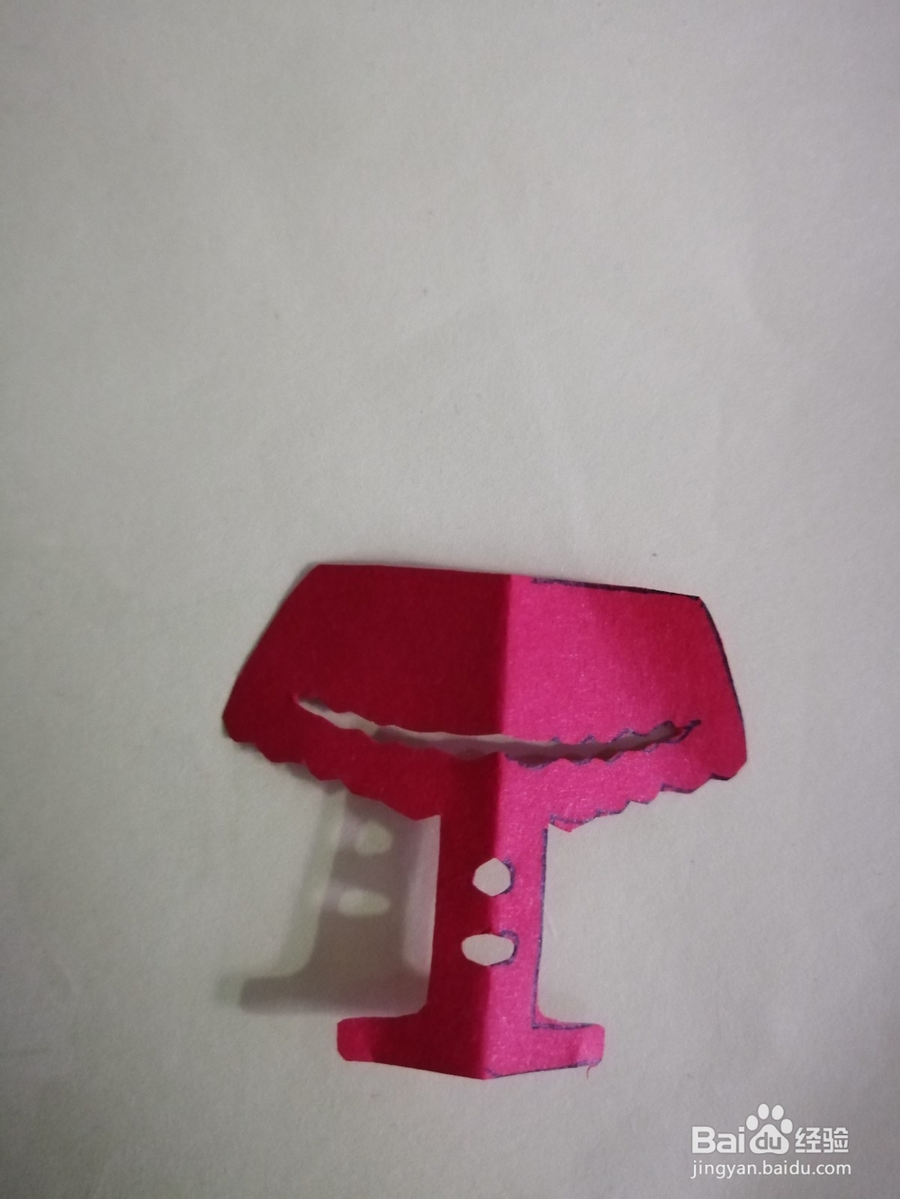 简单的台灯怎么剪