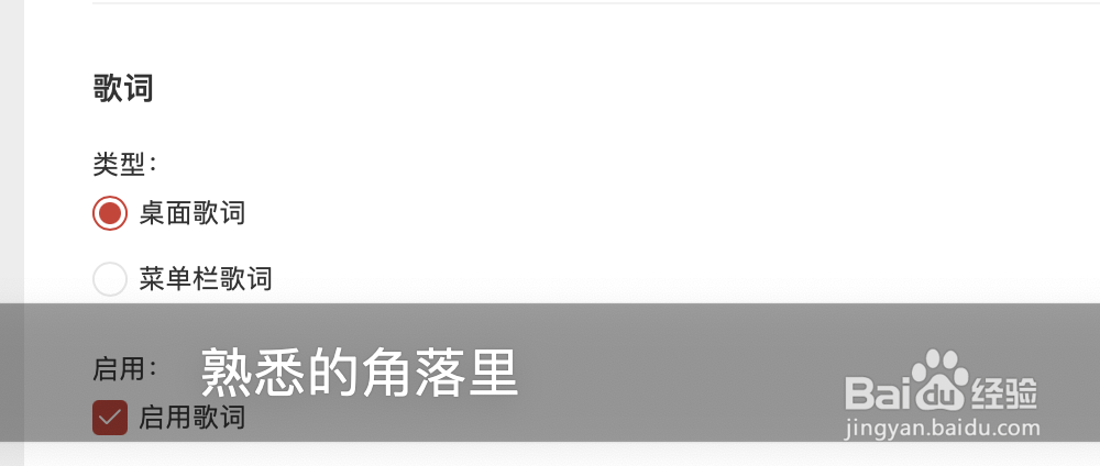 网易云音乐电脑版如何设置显示歌词