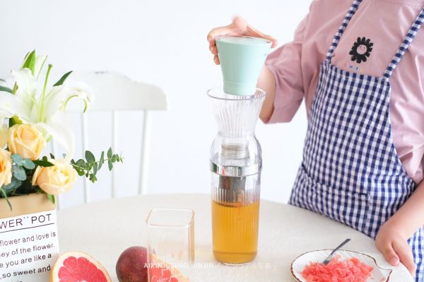 冷萃百香果西柚乌龙茶