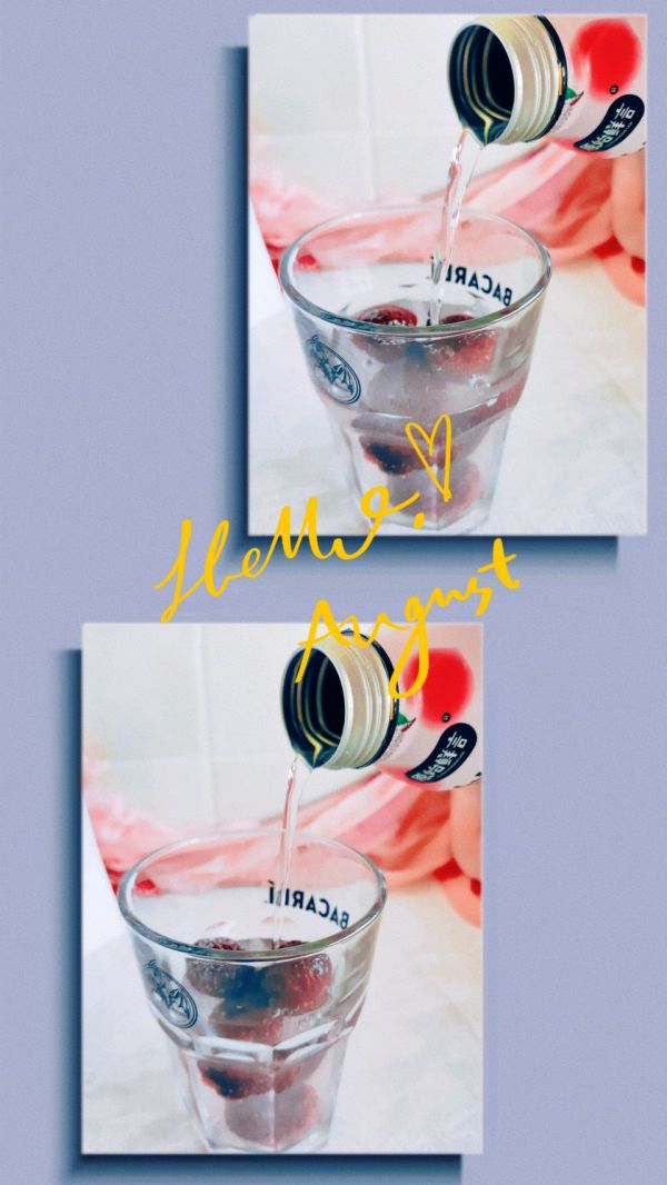 桃桃西打杨梅饮