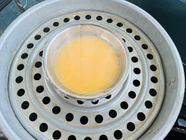 表面如镜面鸡蛋羹