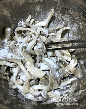 教你怎么做软炸平菇