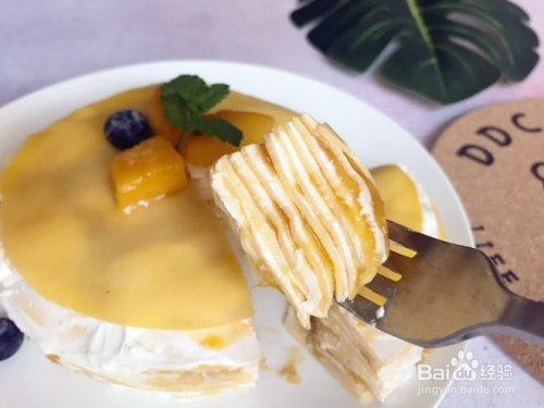 芒果千层蛋糕的做法