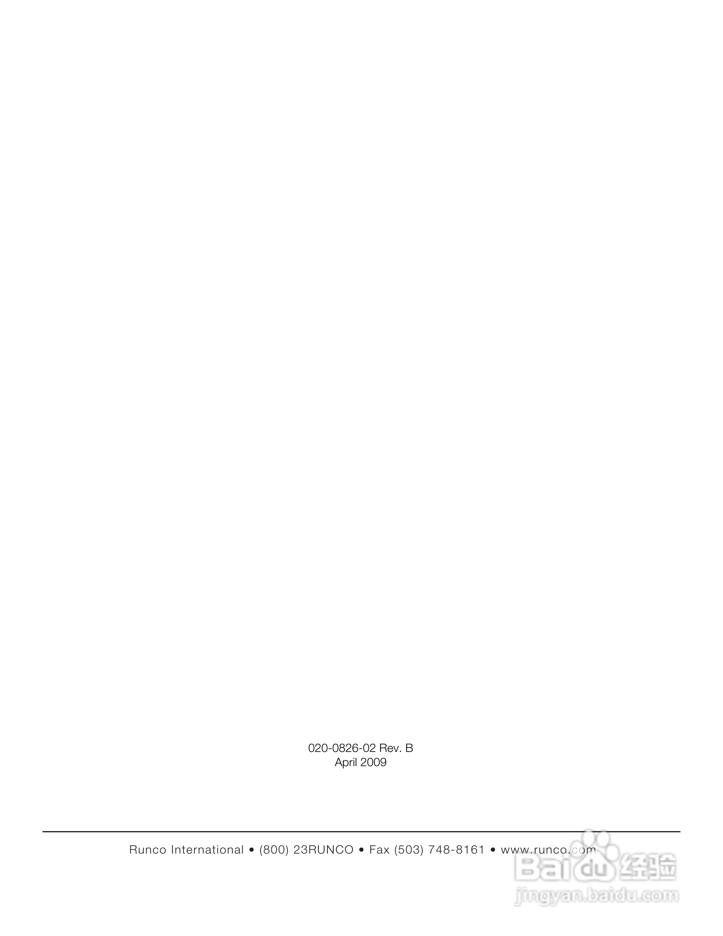 Runco VX-55d投影机使用说明书:[12]