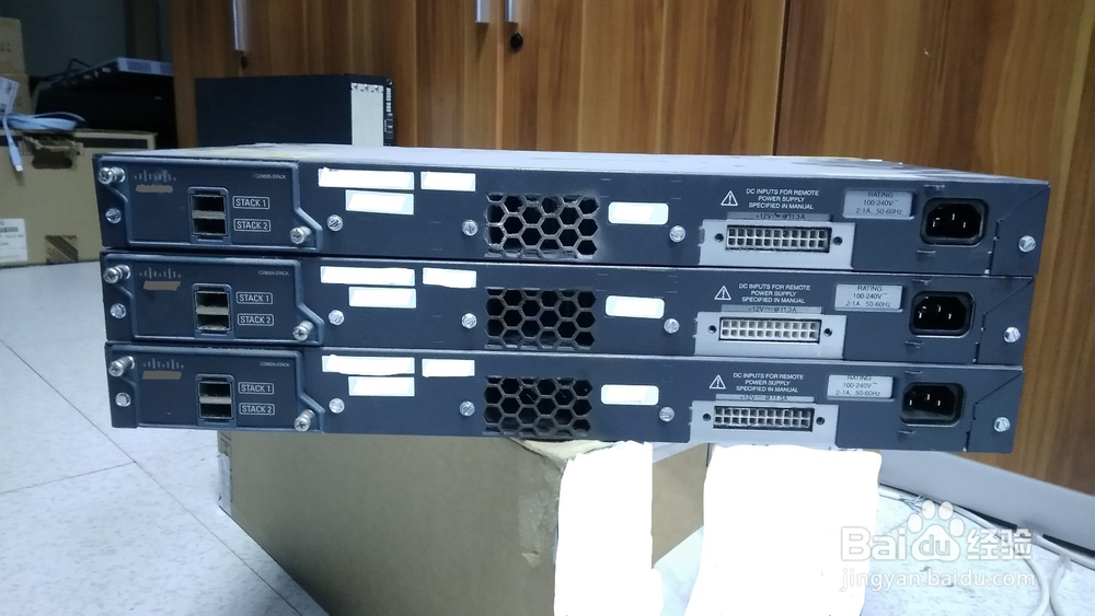 思科2960S系列交换机堆叠配置
