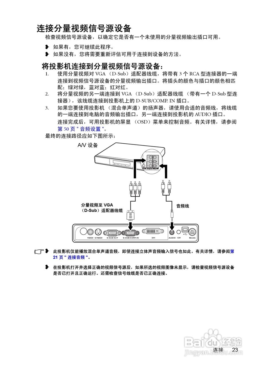 明基MP771投影机使用说明书:[3]
