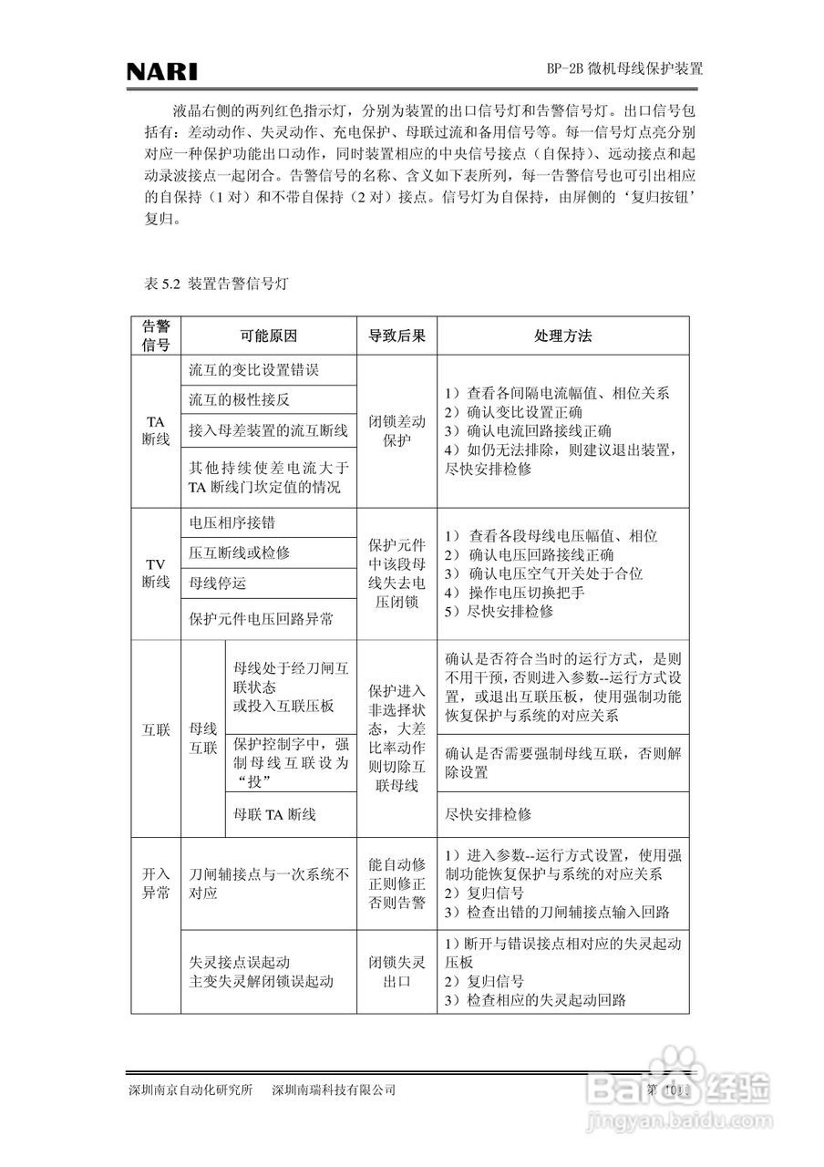 BP-2B微机母线保护装置技术说明书:[2]