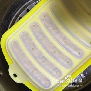 健康养生佳品三文鱼西兰花胡萝卜辅食肠的做法