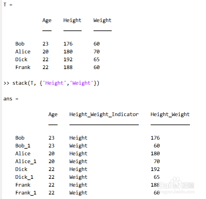 MATLAB如何合并表格列变量?
