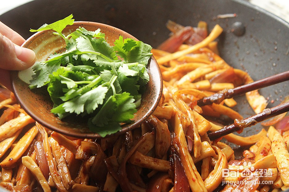 孜然手撕杏鲍菇的做法教程 超好吃