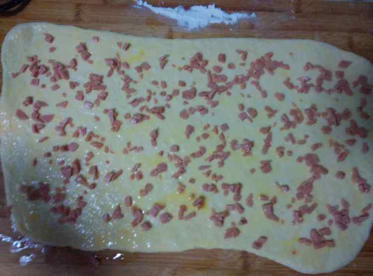 香葱火腿手撕面包的做法，我来教教你