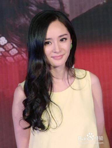 全明星侧卷发秀美侧脸，满屏都是女神啊