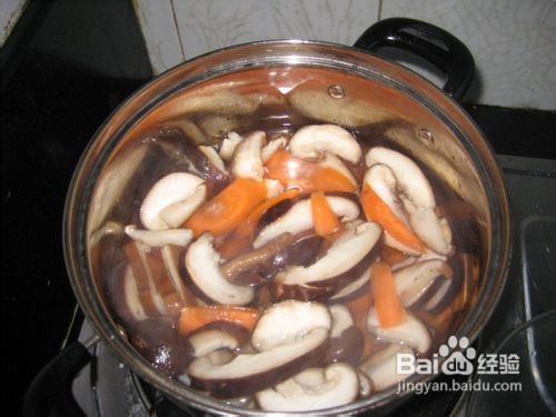 蚝油胡萝卜香菇的做法