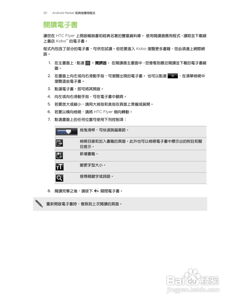多普达HTC Flyer P512手机使用说明书:[13]
